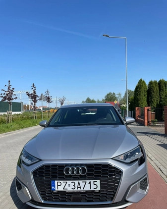 Audi A3 cena 128000 przebieg: 11500, rok produkcji 2022 z Kostrzyn małe 137